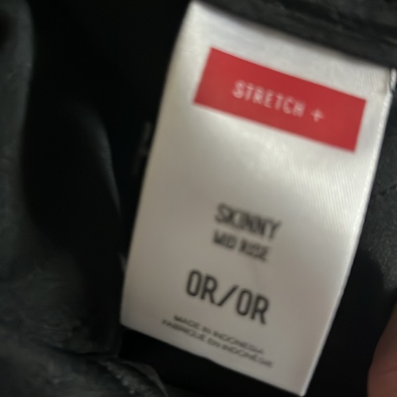 Express  Editor skinny midrise pants size 0 - Picture 6 of 8